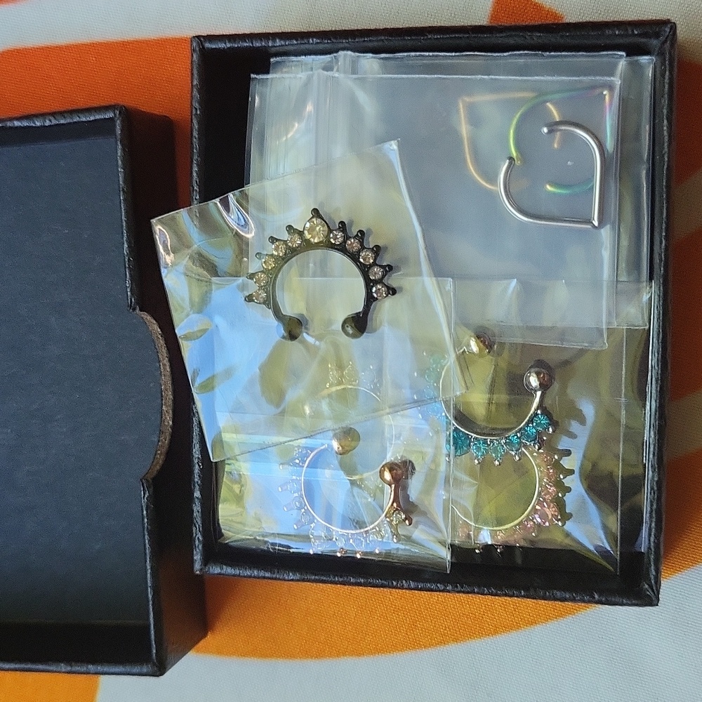 9 Faux Septum Rings - Brand New - Picture 7 of 9